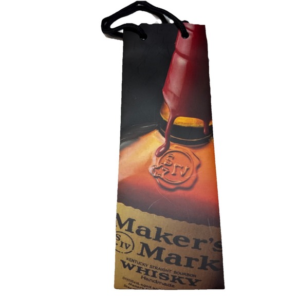 Maker'S Mark Other - 🇺🇸🔥MAKERS MARK KENTUCKY STRAIGHT BOURBON WHISKY GIFT BAG BAG 13x4.5"